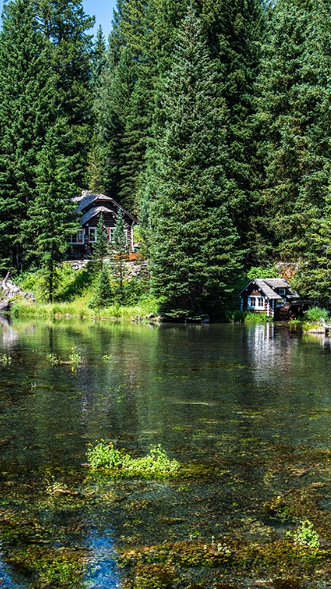 Johnny Sack's Cabin in Harriman State Park in Island Park, Idaho.