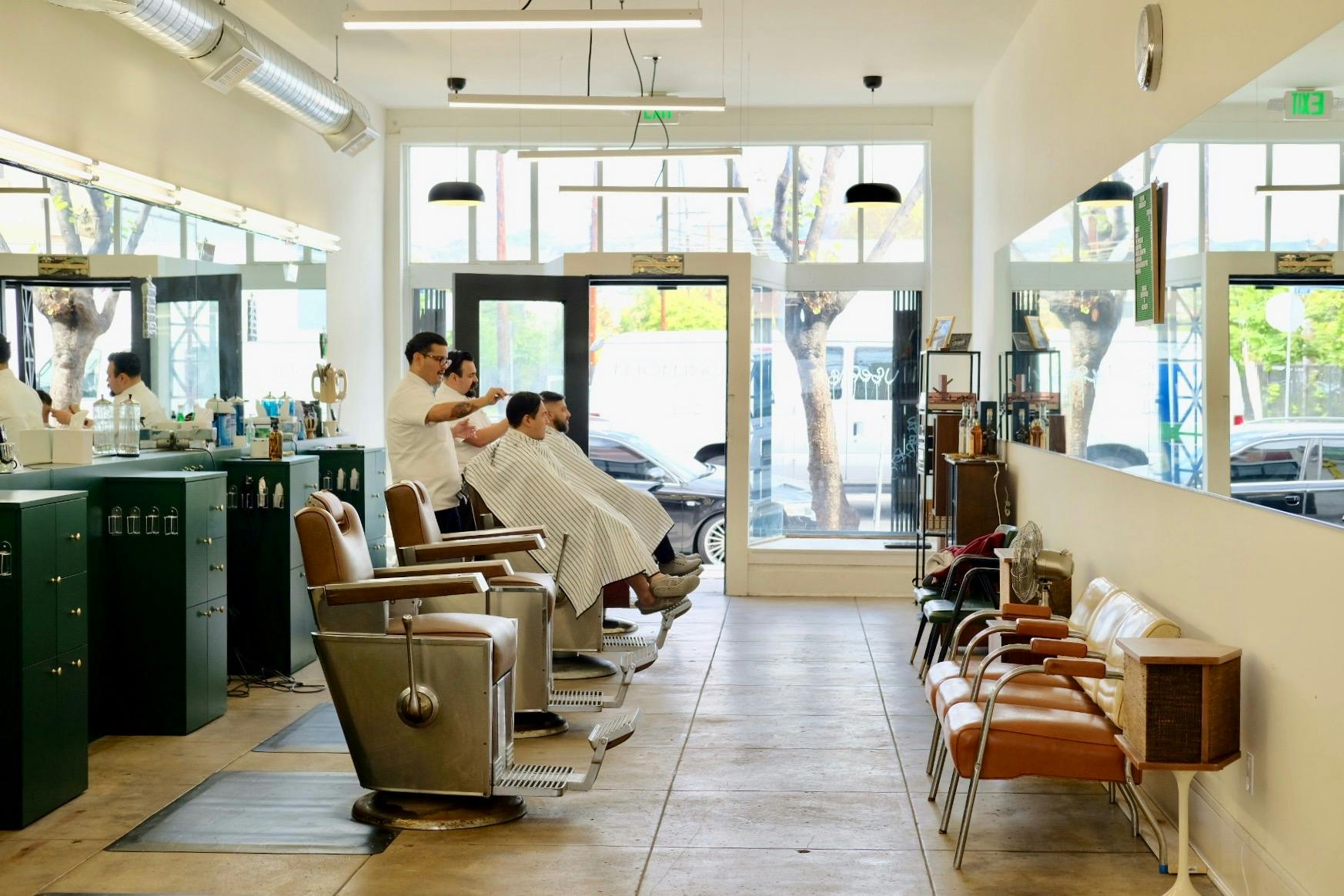 Elysian Barbershop in East Hollywood