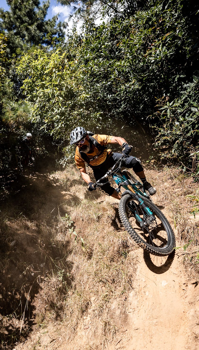 International Gathering Nepal - Rider descending