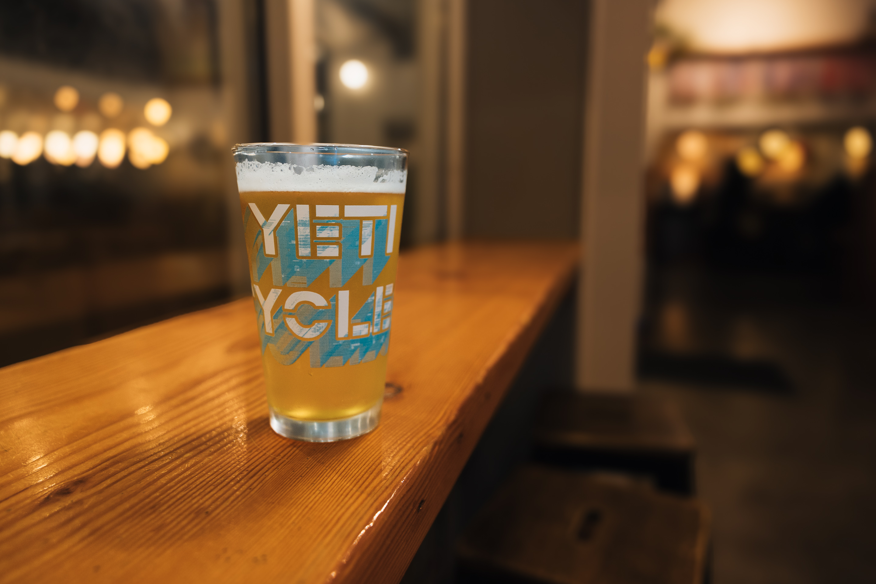 Yeti best sale beer glass