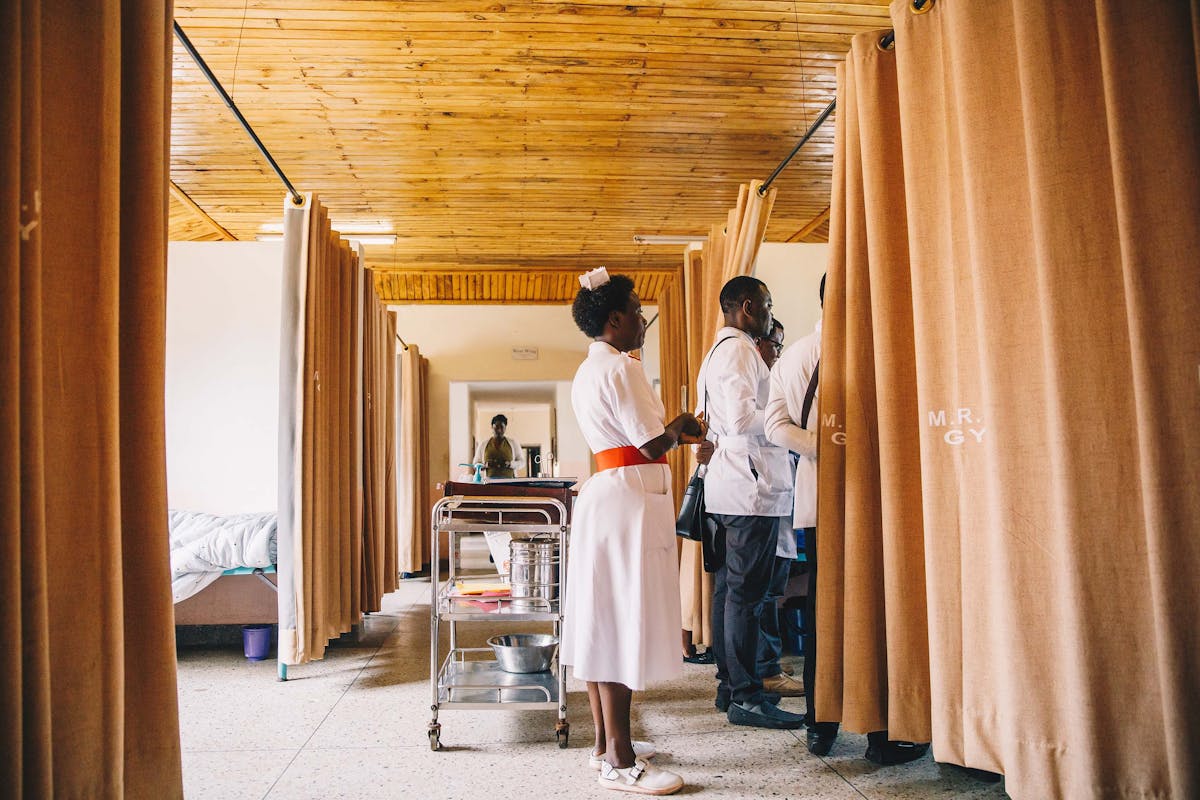 Uganda healthcare workers