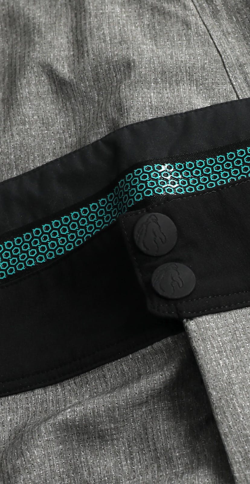 TURQ DOT AIR SHORT Detail 2