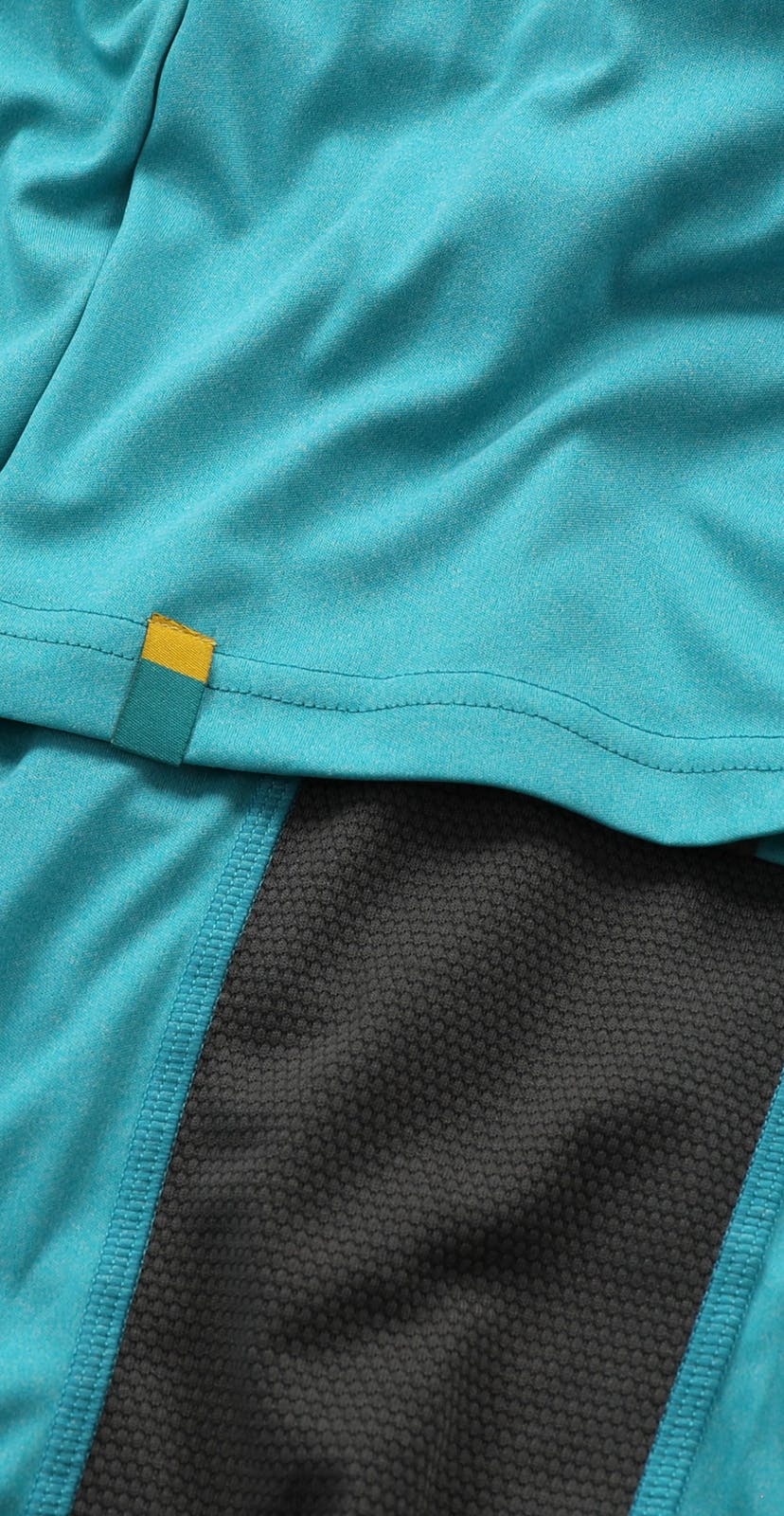 2020 Tolland S/S Jersey Turq Detail 2