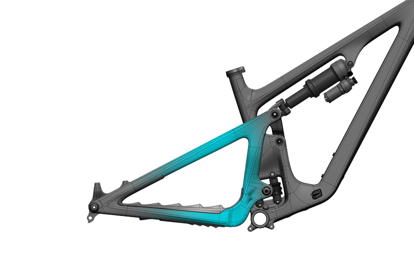SB140 Tire Clearance Frame Feature