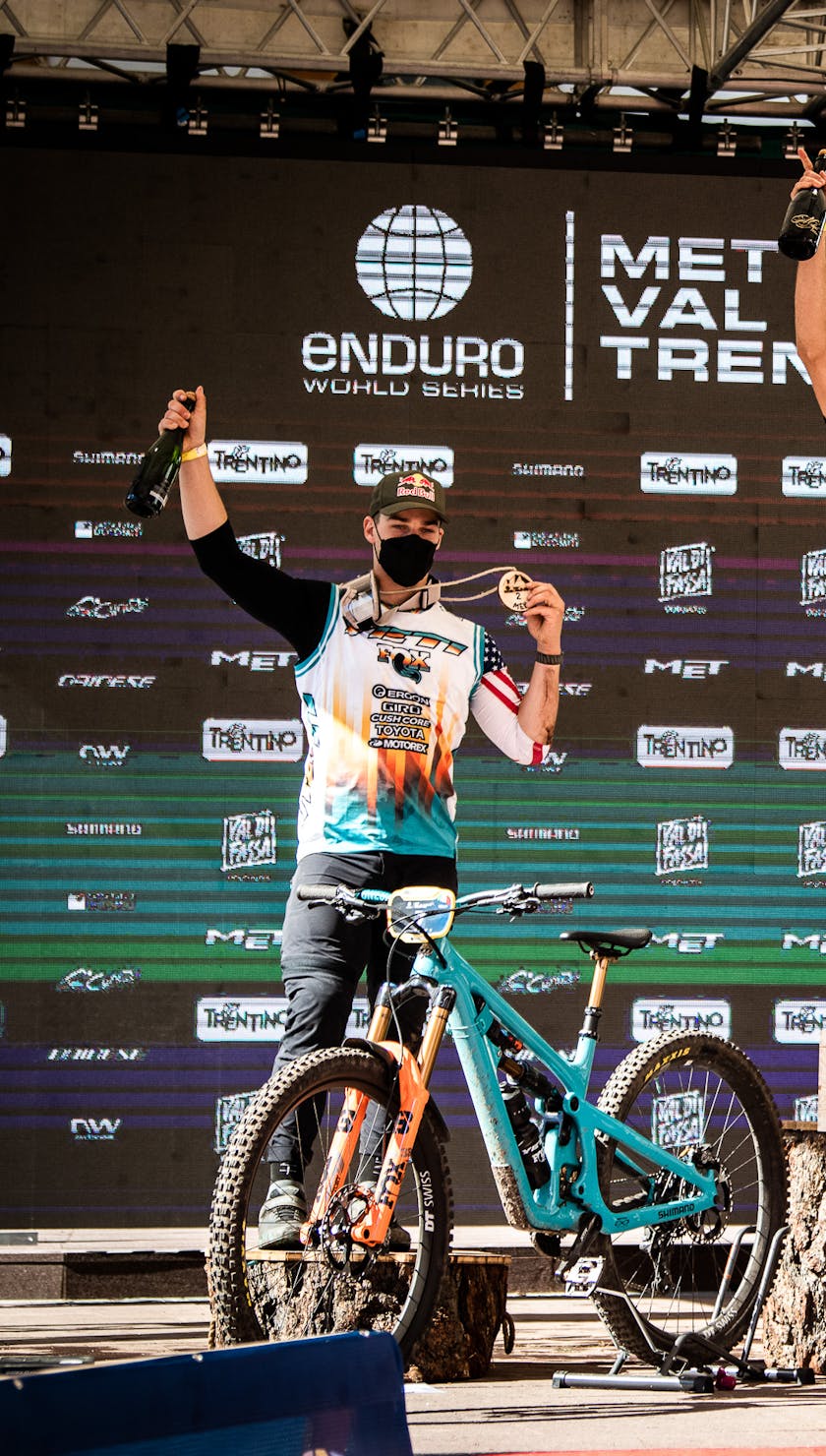 EWS '21 Canazei 2 Podium