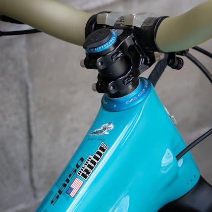 Chris King headset on Richie Rude's 2020 Yeti / Fox Factory Team Race Bike
