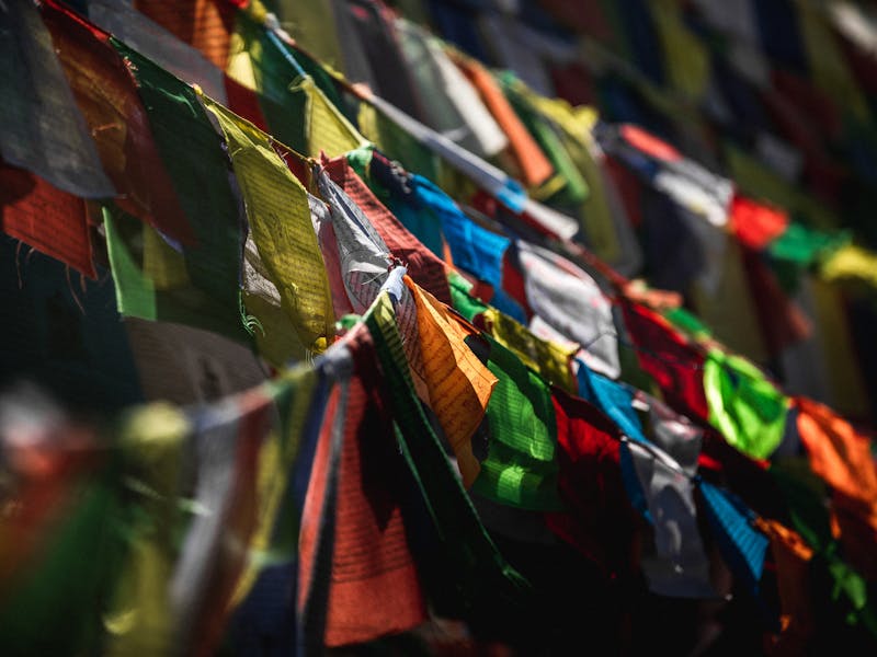 International Gathering Nepal - Flags