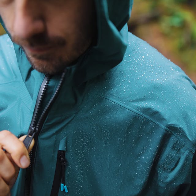 Turq Commit Jacket YKK Zipper