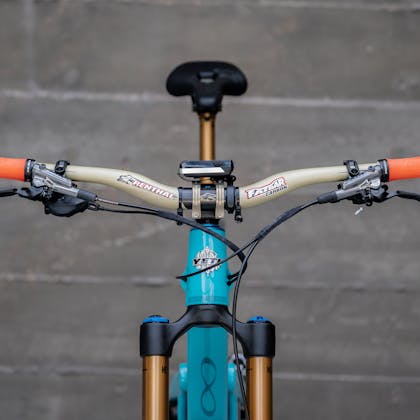 Renthal cockpit on Richie Rude's 2020 Yeti / Fox Factory Team Race Bike