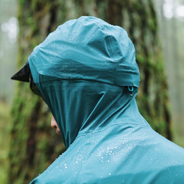 Turq Commit Jacket Hood