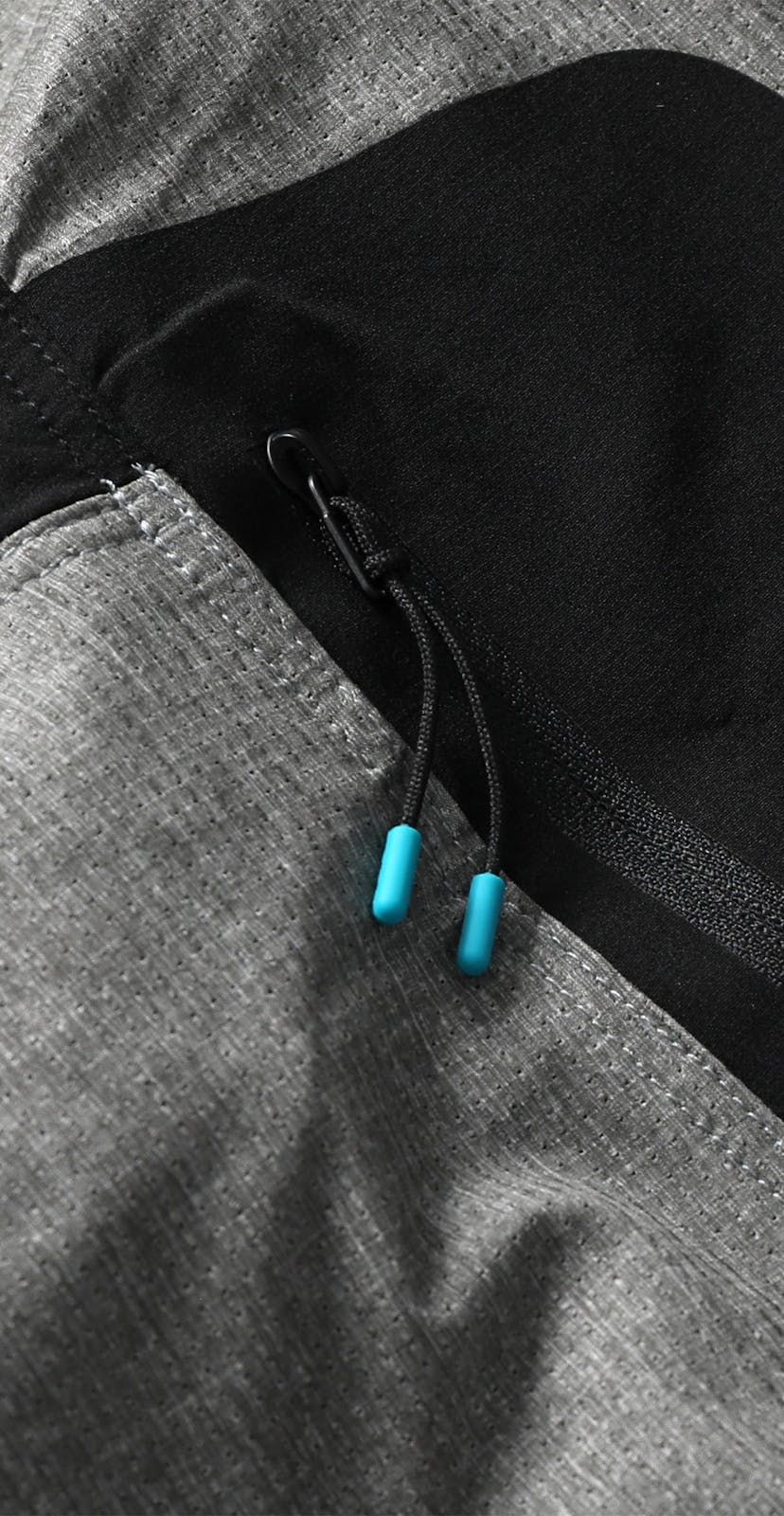 TURQ DOT AIR SHORT Detail 3