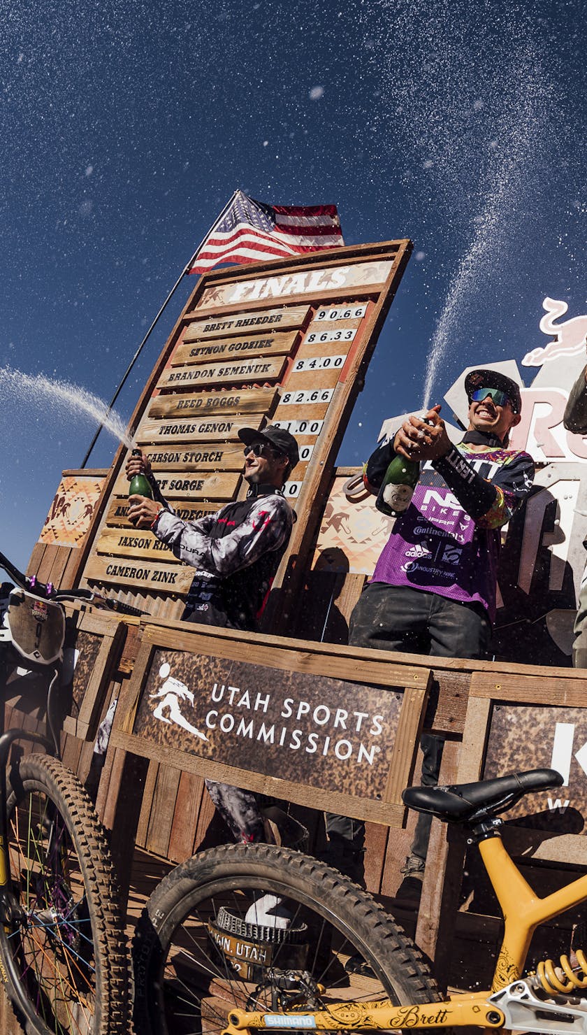 Red Bull Rampage 2022 Podium