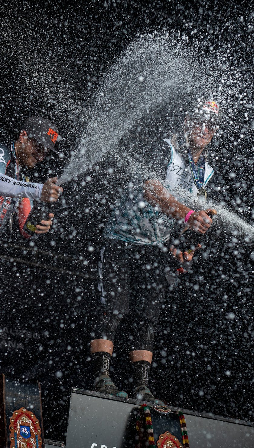 EWS '21 Crans Montana - Mens Podium