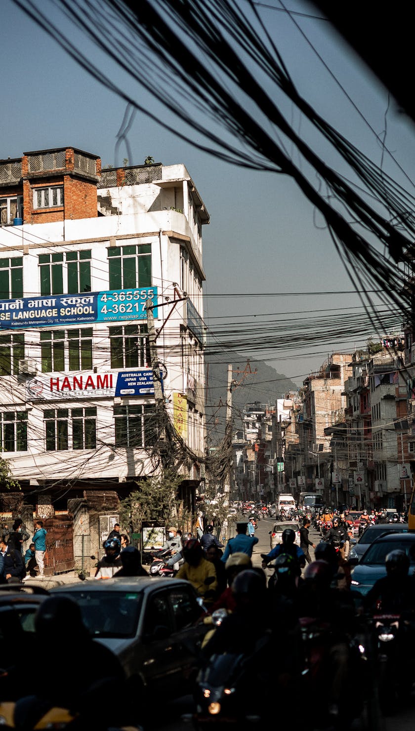 International Gathering Nepal - Busy City 