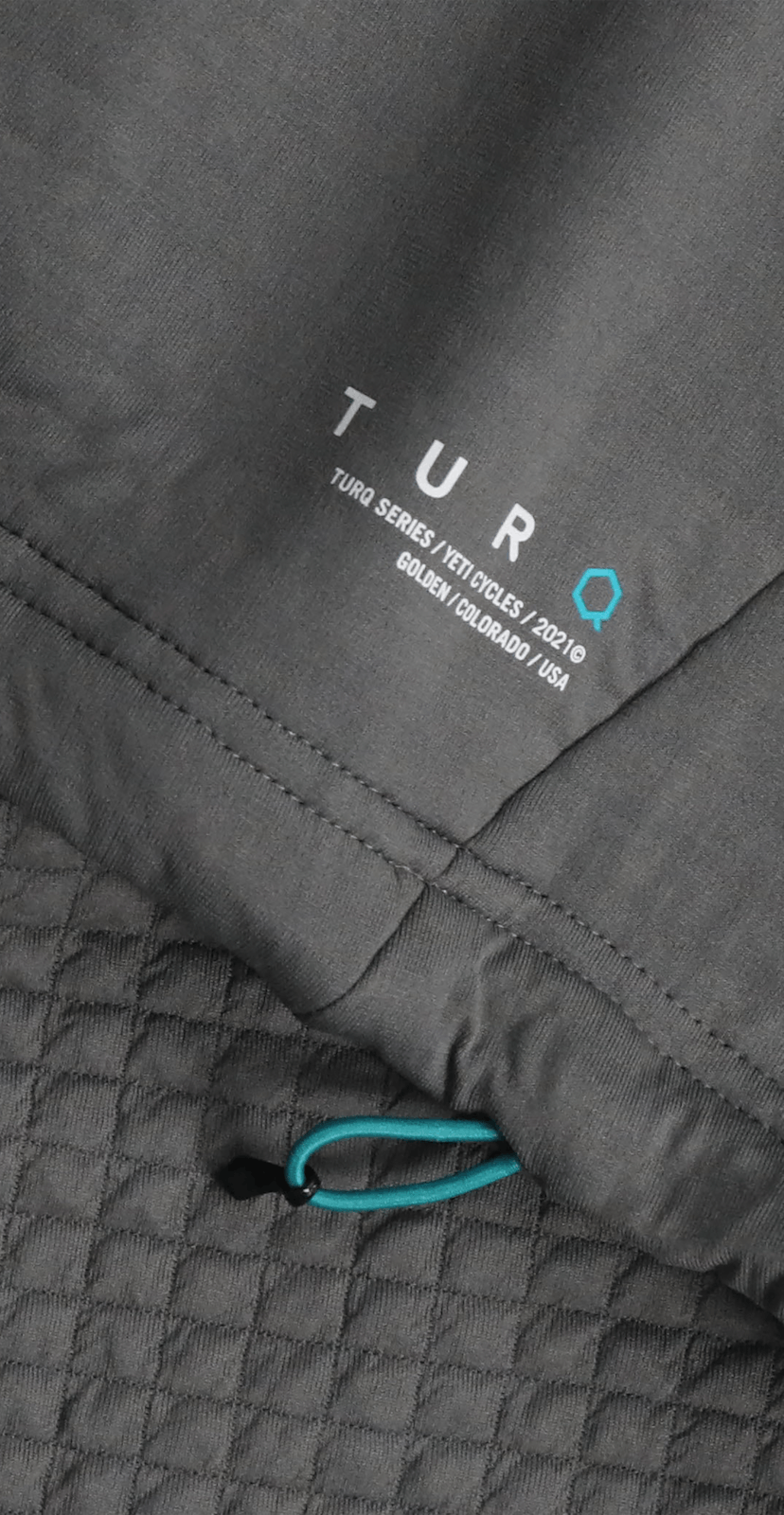 Turq Canyon Hoodie Detail