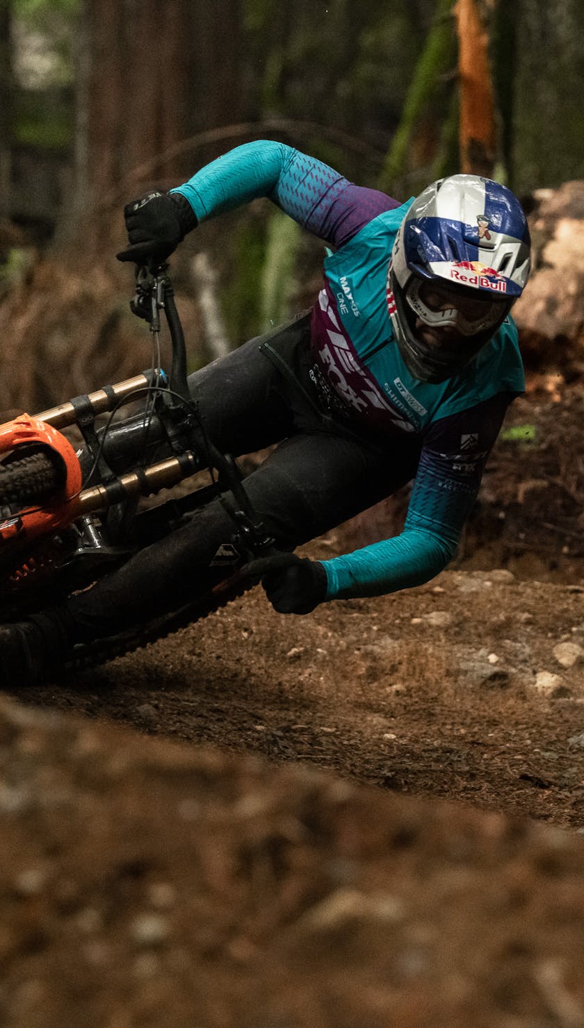 Special Projects - Richie Rude riding the Yeti Cycles DH bike