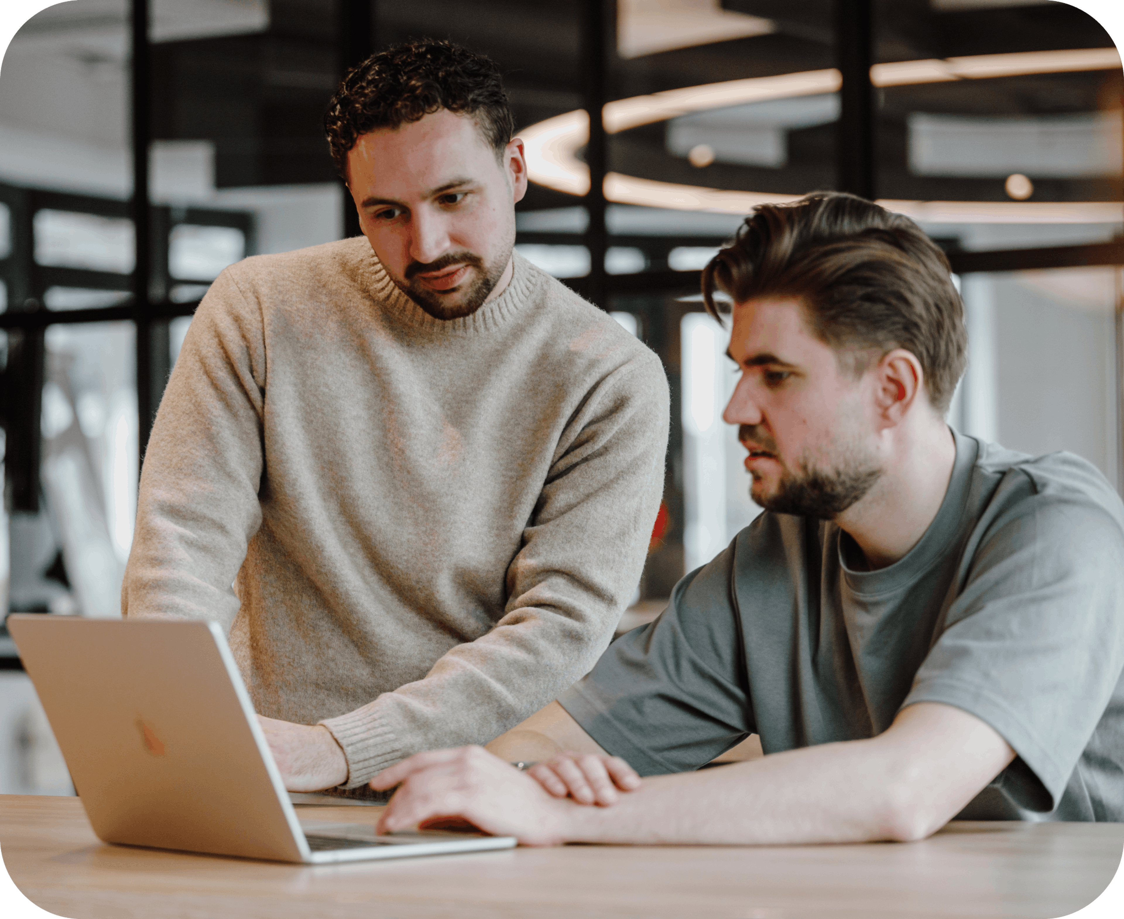 Twee Employes medewerkers