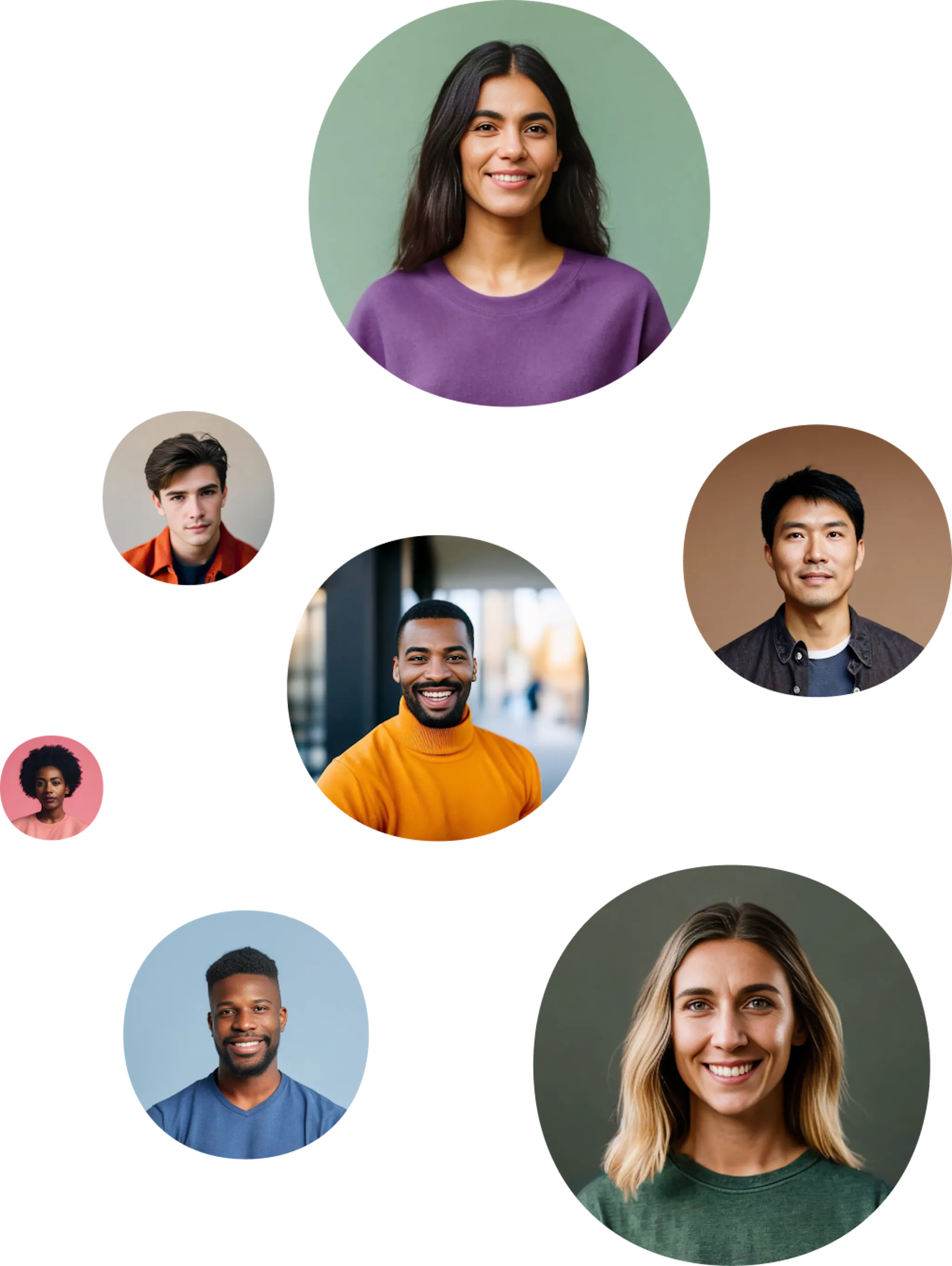 Portraits of the team