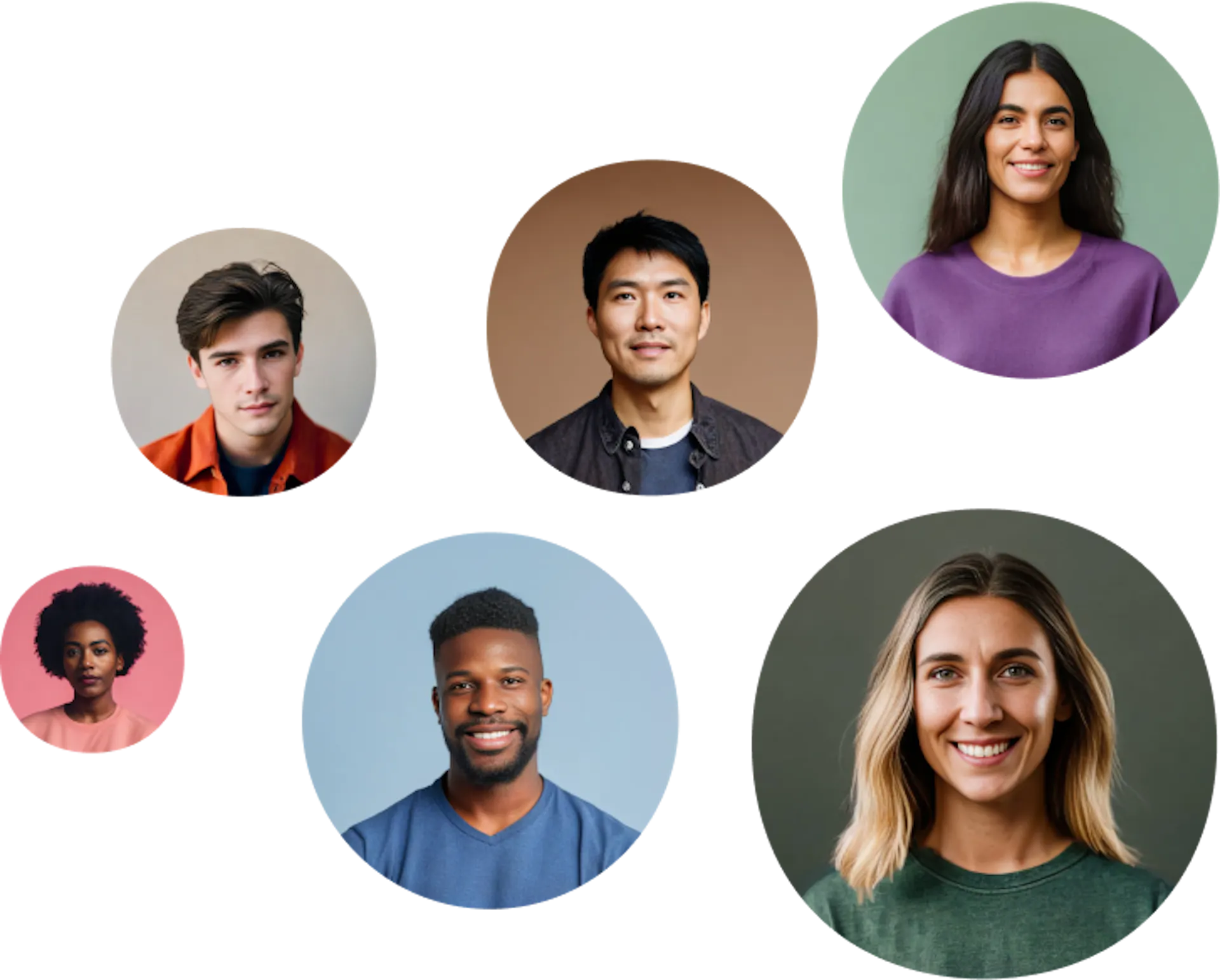 Portraits of the team