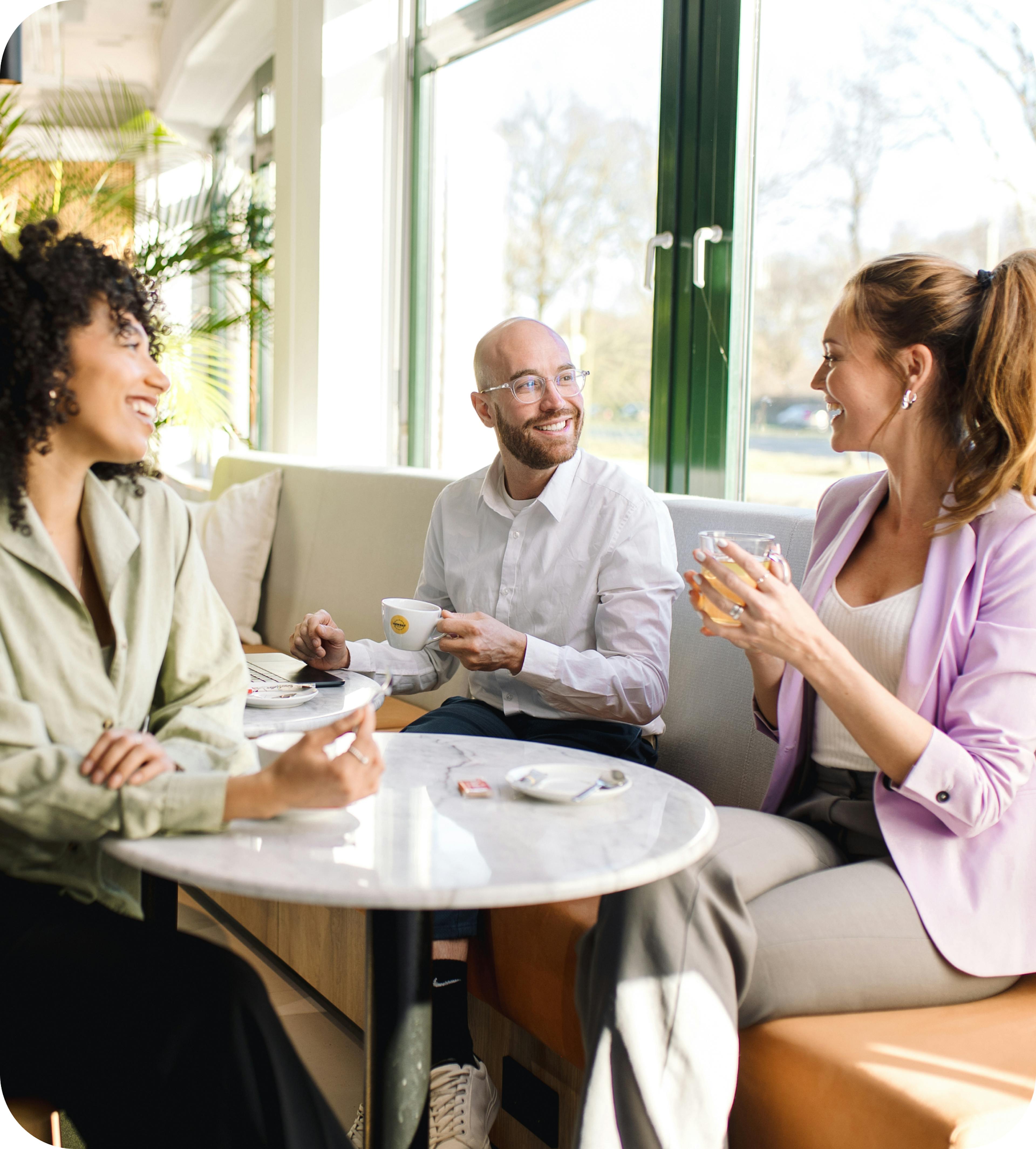 People in a business meeting