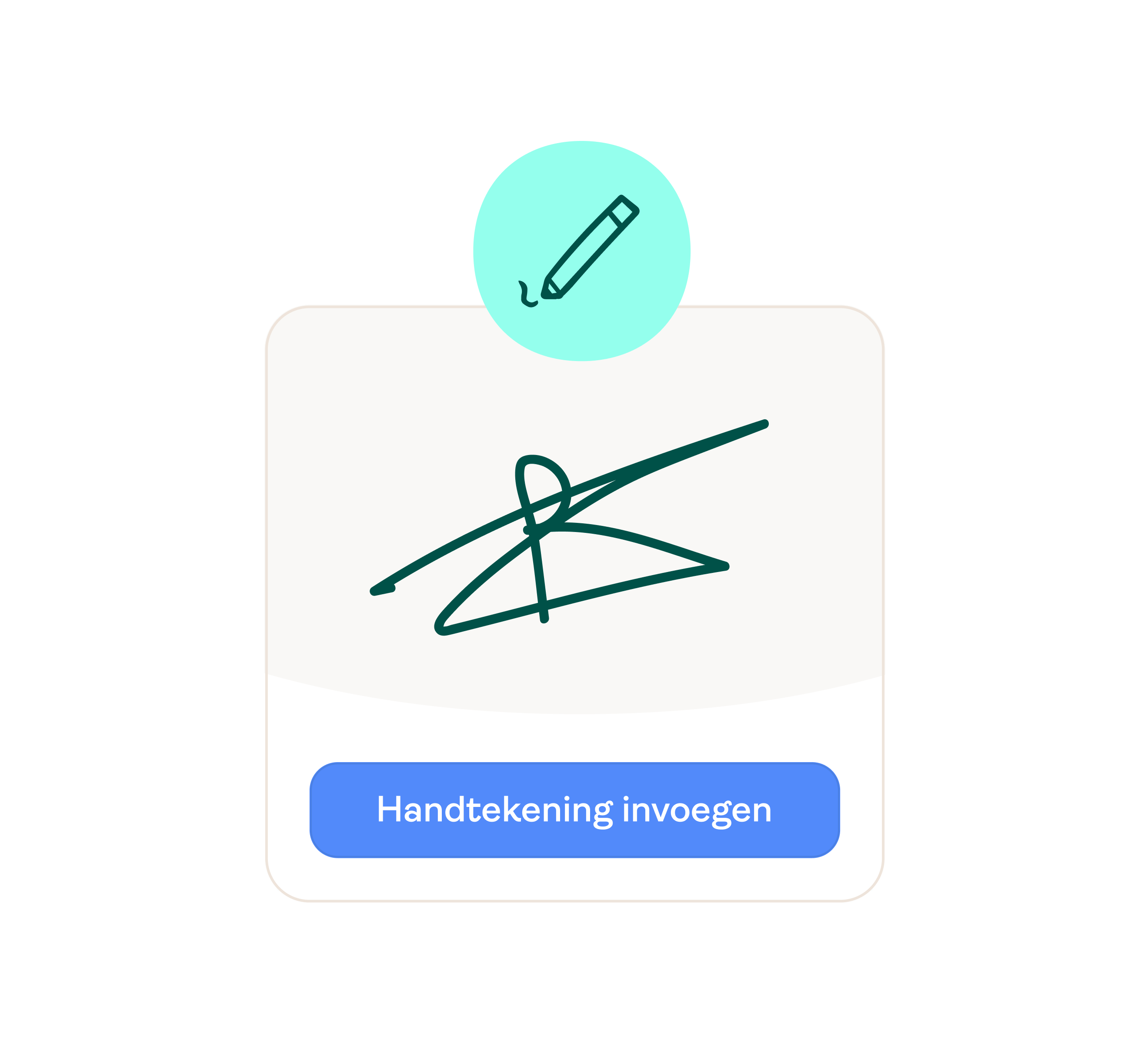 Handtekening toevoegen