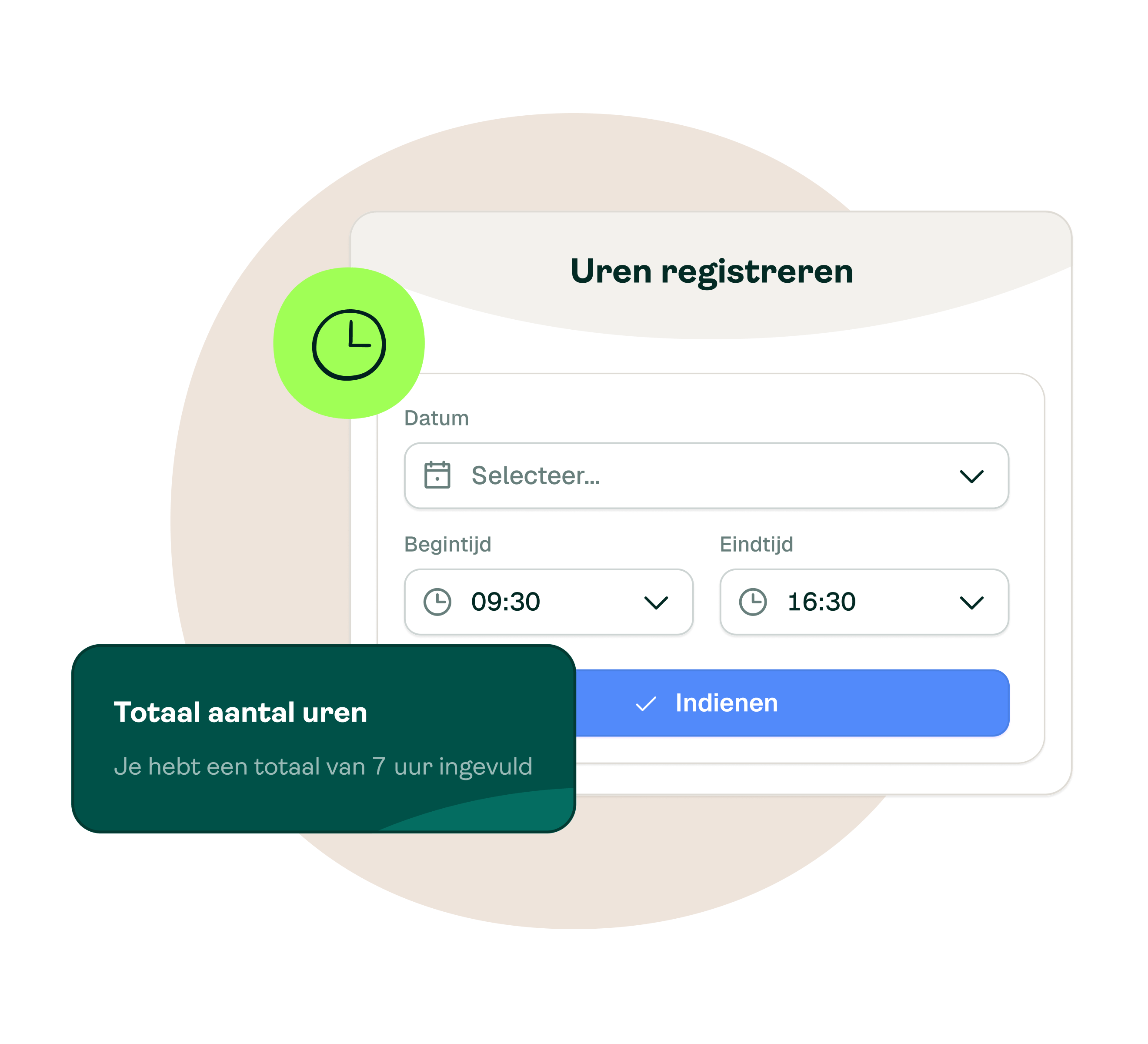 Uren registreren