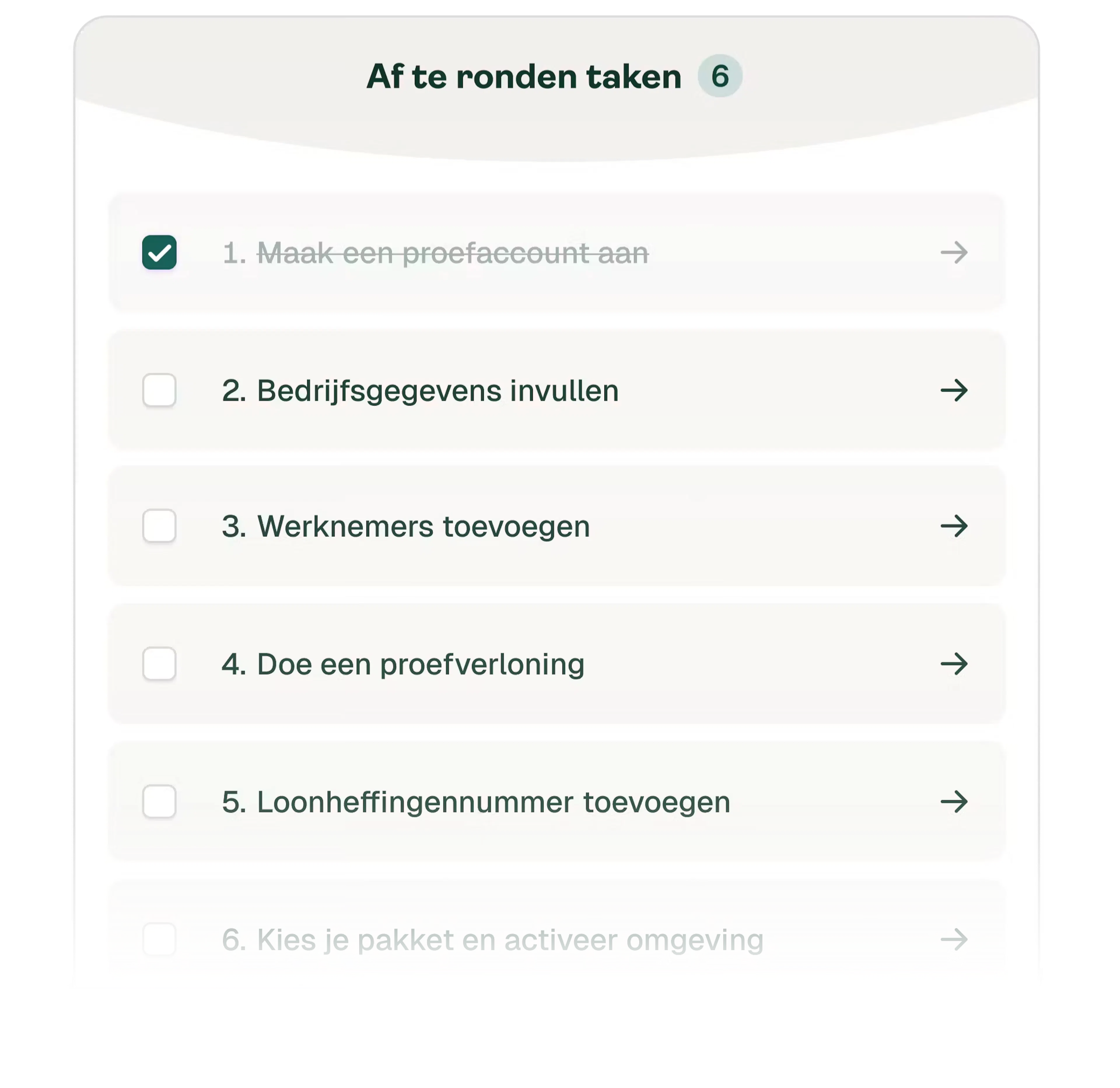 Gratis proefperiode starten