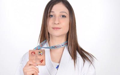 Јована Георгиева,европски медалист во карате:Најголем предзвик е стравот да се претвори во слобода