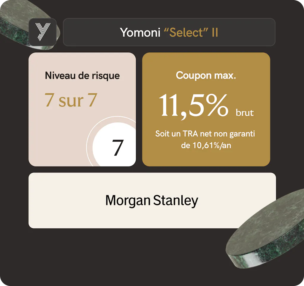 Une présentation simple de Yomoni Select II