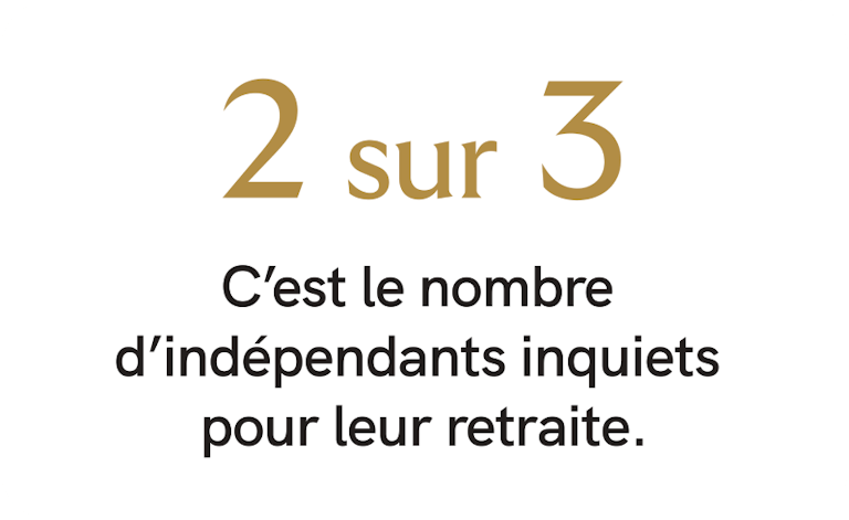 Indépendants inquiets retraite
