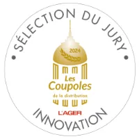 Label Sélection du jury Les Coupoles Innovation.