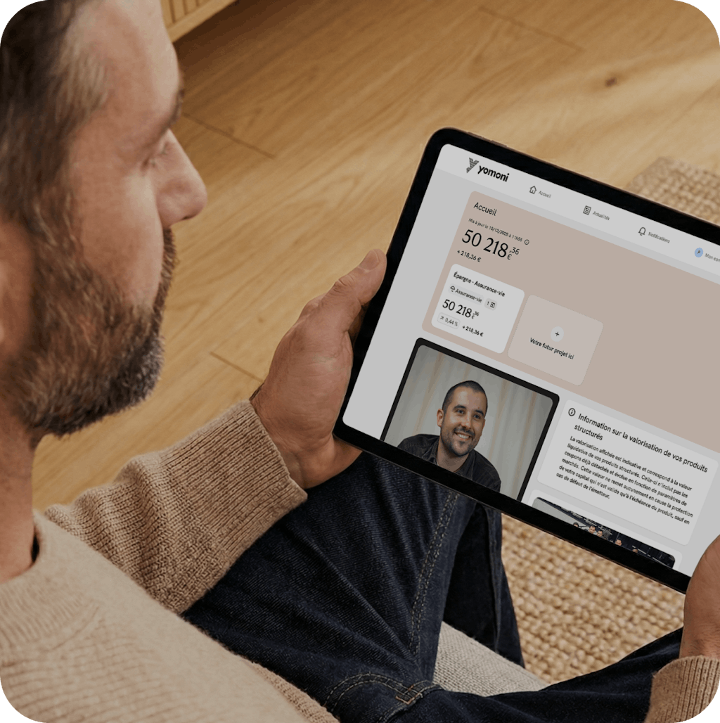 Espace Client Yomoni