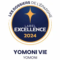 Label excellence 2024 Yomoni Vie Les Dossiers de l'Epargne.