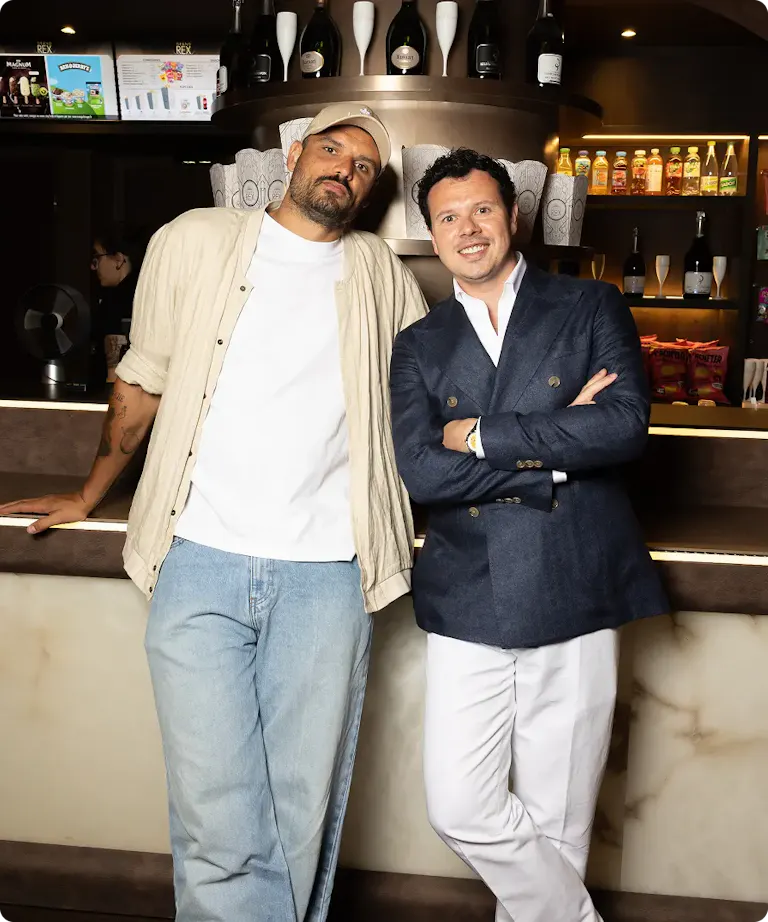 Florent Manaudou et Tom Demaison
