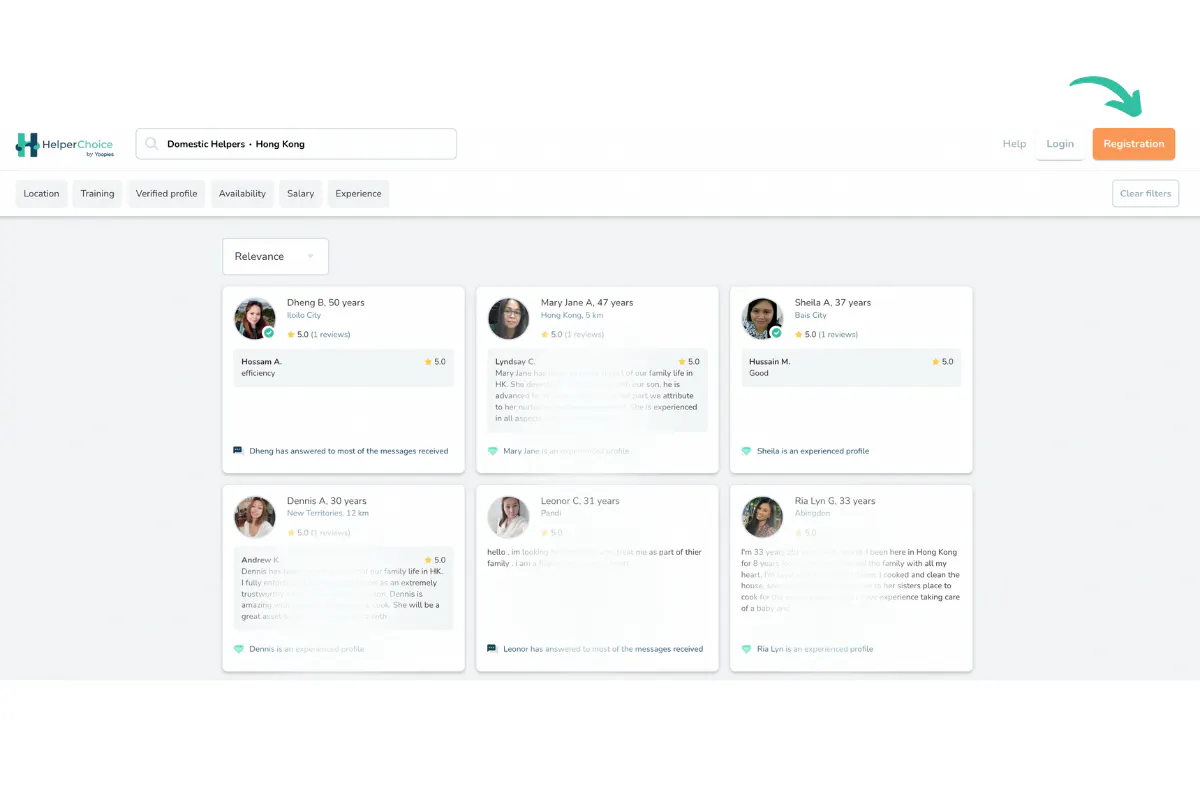 HelperChoice Platform - New User Guide To Hire A Domestic Helper In ...