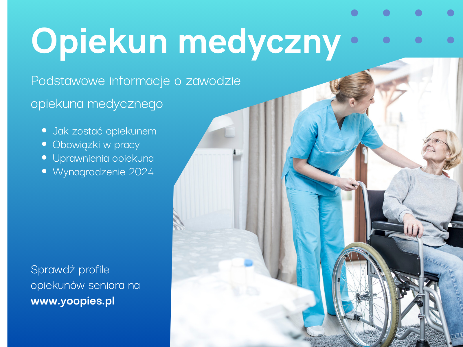 Opiekun medyczny | Oferty pracy, zarobki i uprawnienia