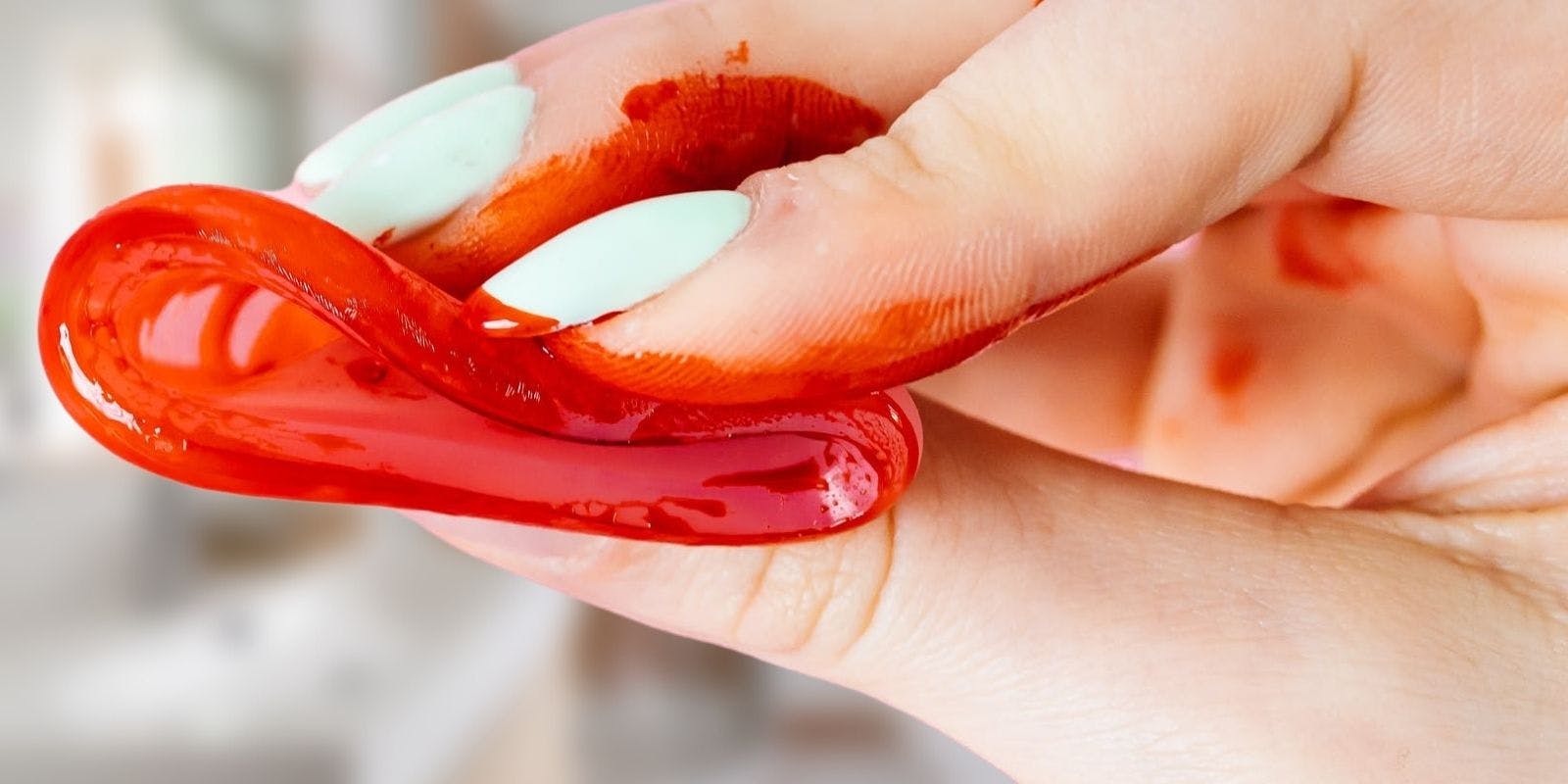 graphic pic* bloody stringy cervical mucus