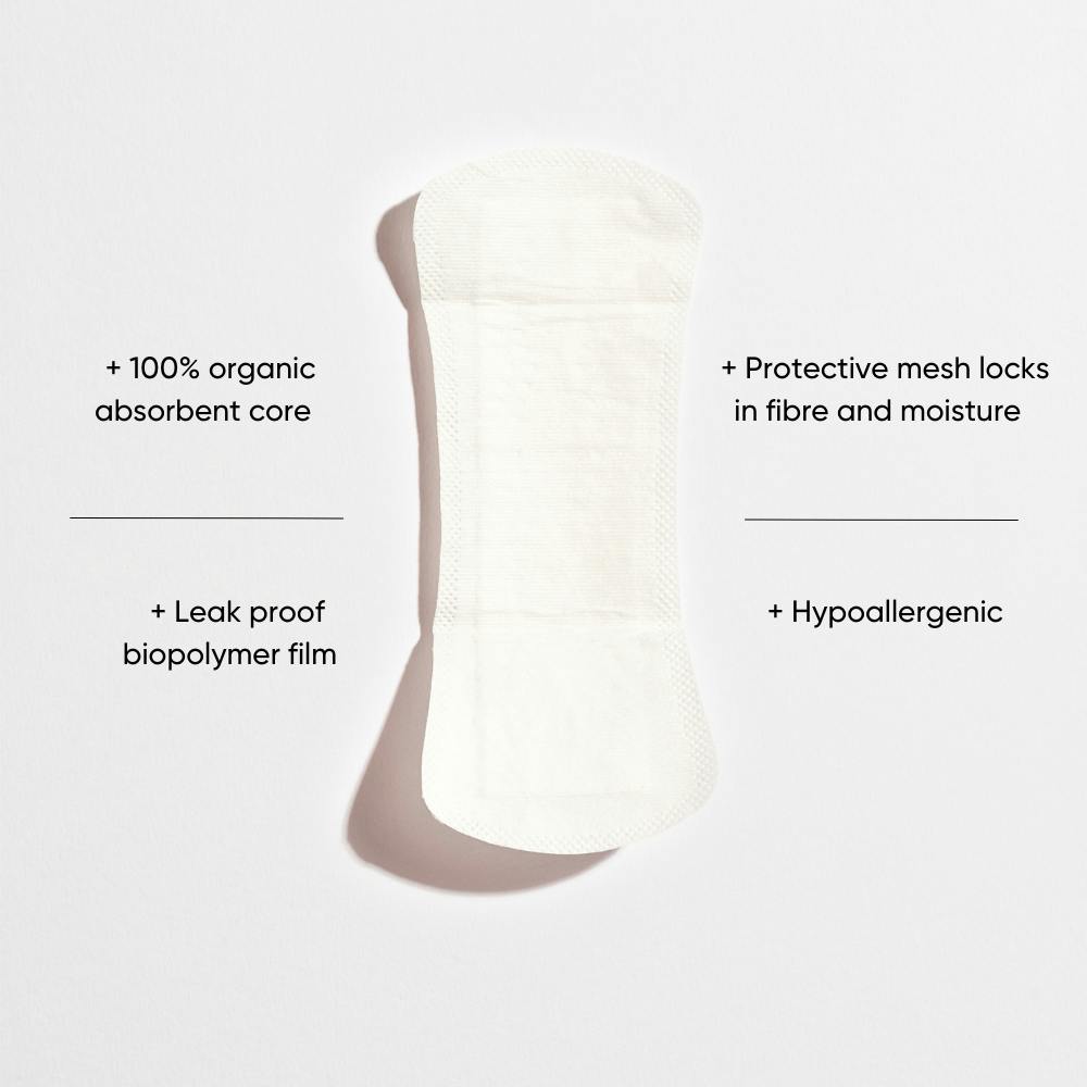 Organic Cotton Ultra-thin Eco Panty Liners