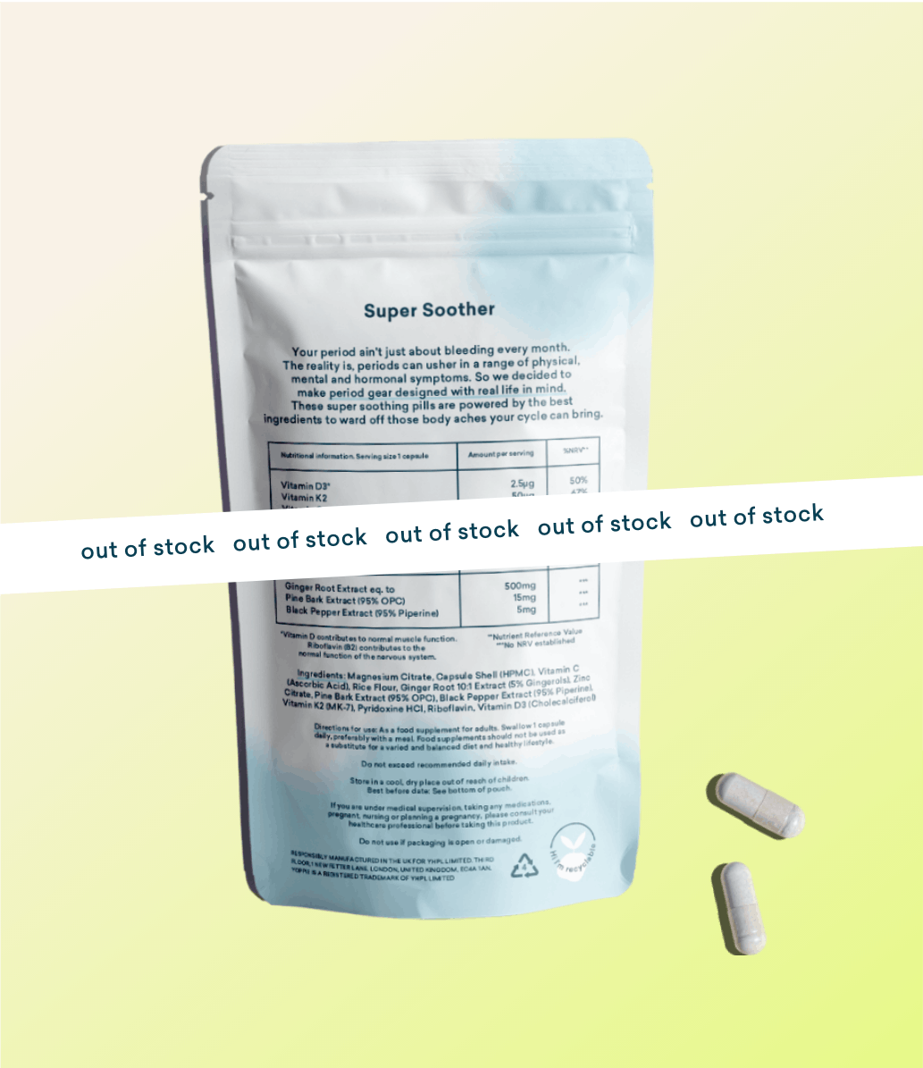 Period Cramp Supplements Full Menstrual Cycle Care Yoppie