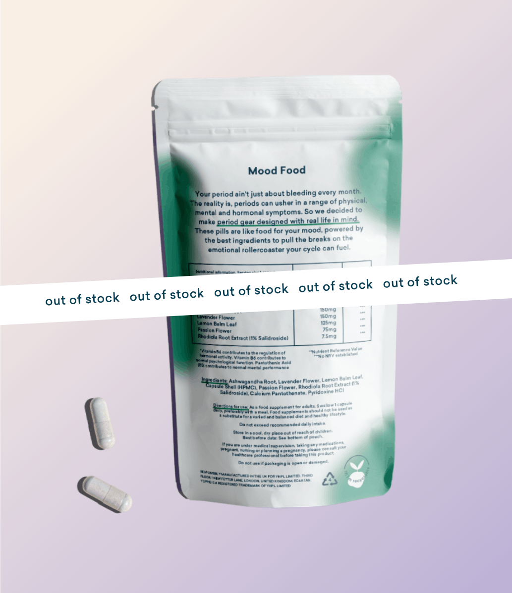 Mood & PMS Supplements Full Menstrual Cycle Care Yoppie