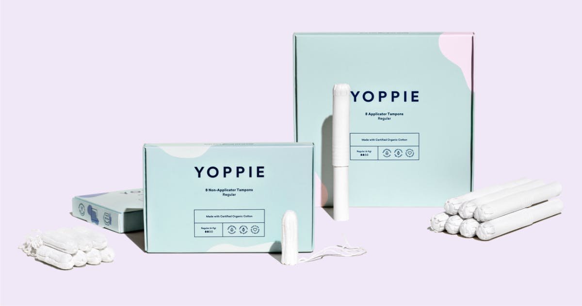 Organic Cotton Tampons Subscription Tampons By Post Delivery Yoppie