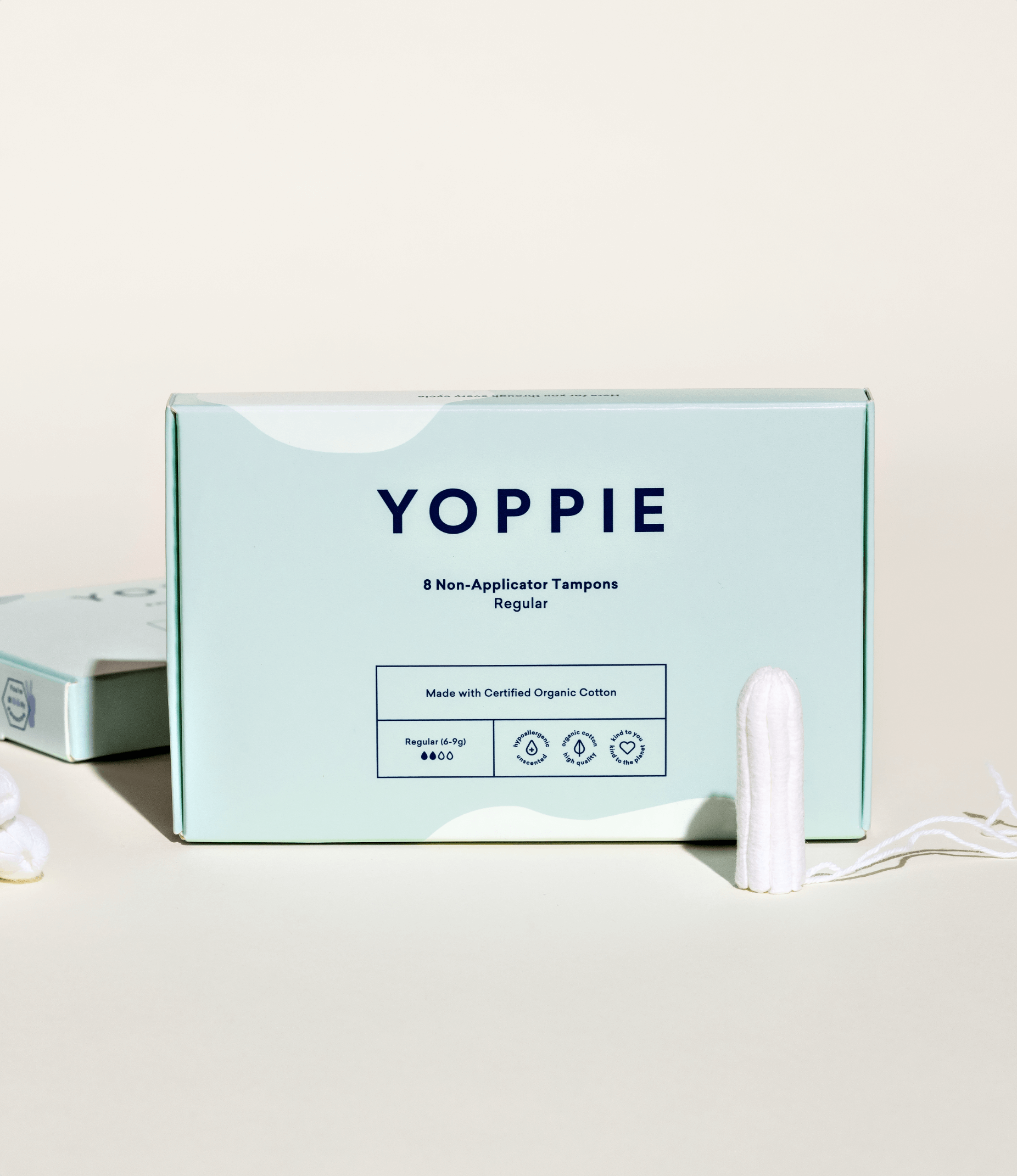 Organic Cotton Tampons Period Care Designed For Real Life Yoppie