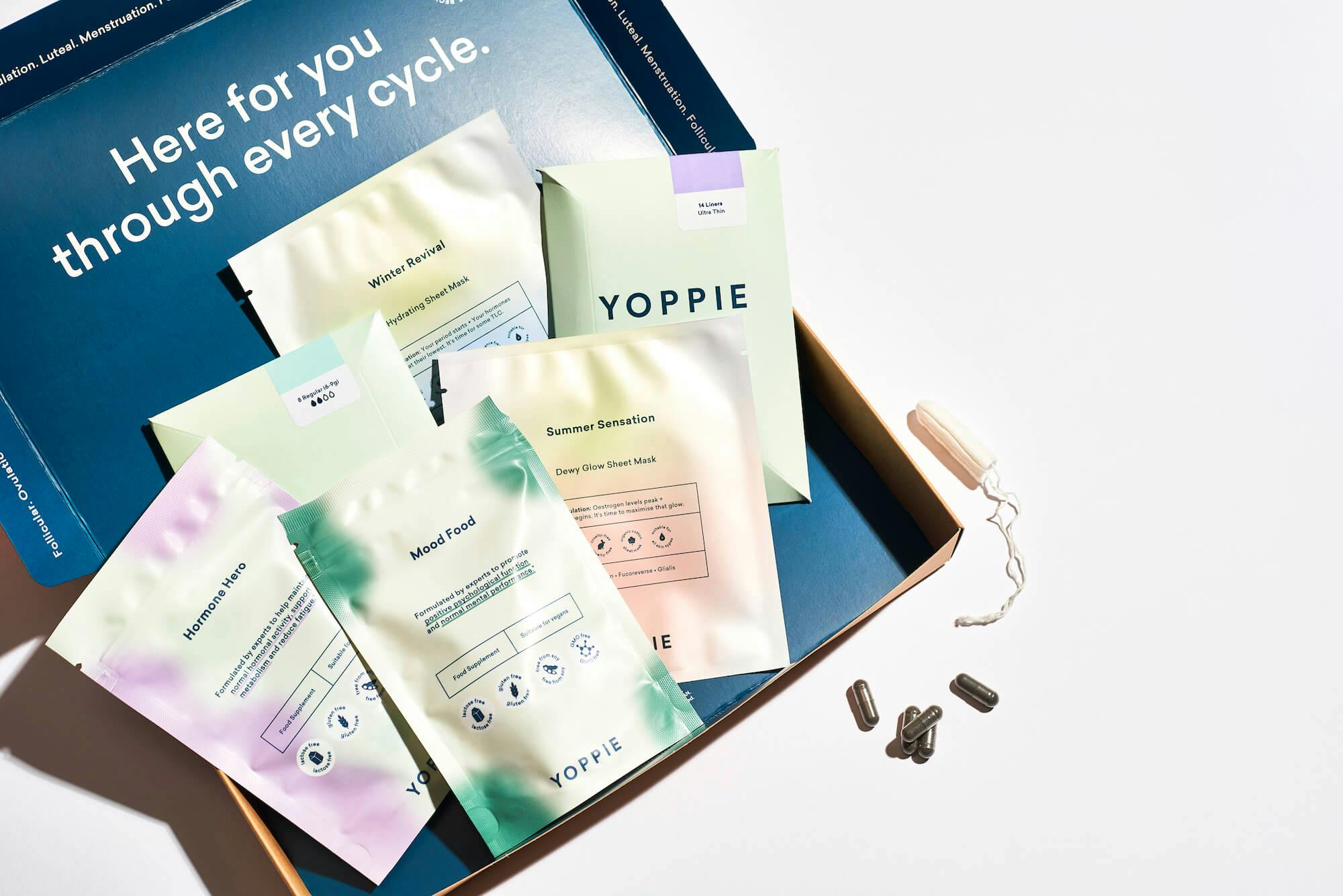 Complete Menstrual Cycle Care | Menstrual Subscription Box | Yoppie