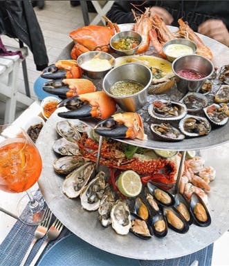 z food seafood platter