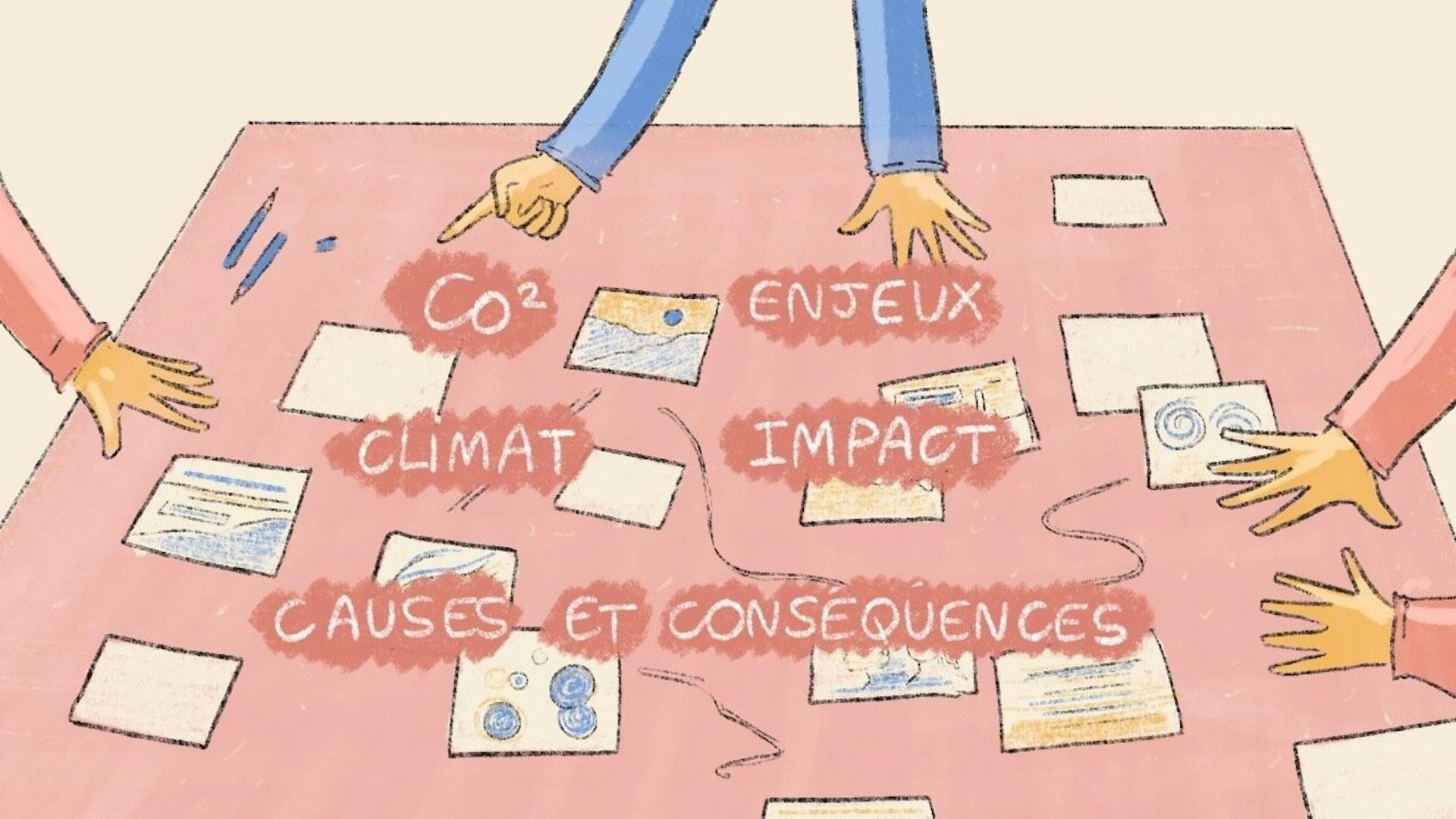 fresque du climat - yotta agence de communication
