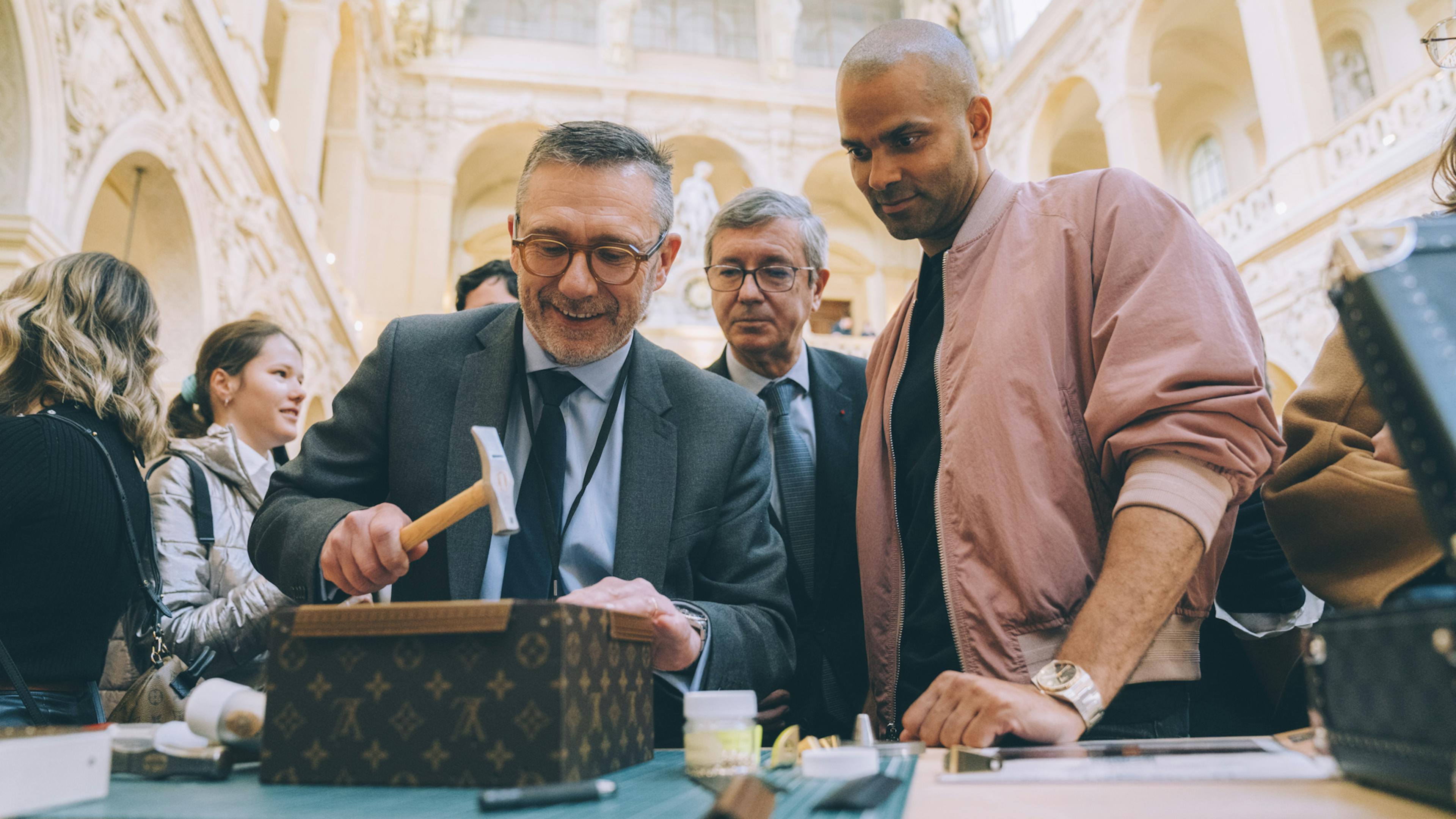 Stand Louis Vuitton pendant l'étape du You & ME Paris 2024