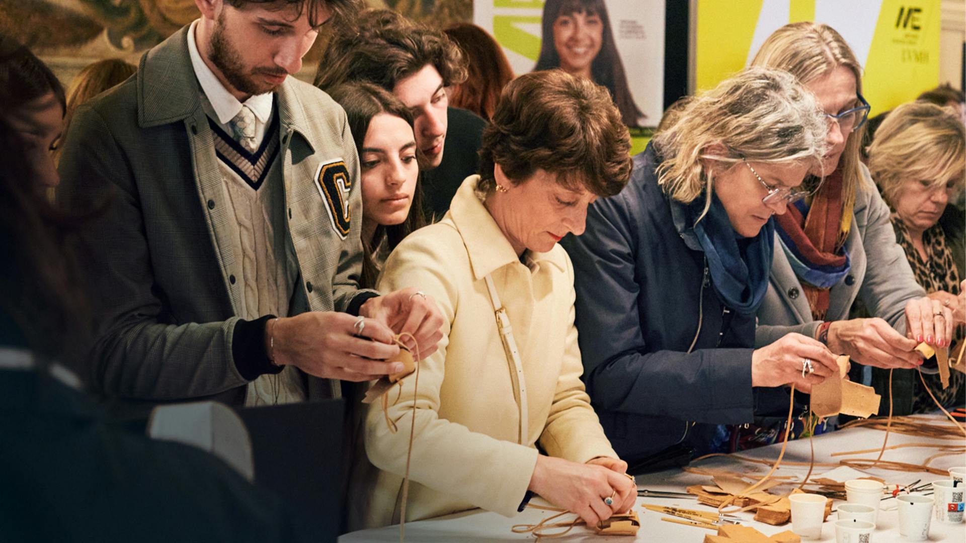 uno stand durante il tour You & ME