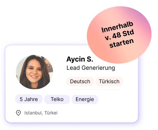Call Center Agent mit Erfahrung in der Telko- und Energiebranche