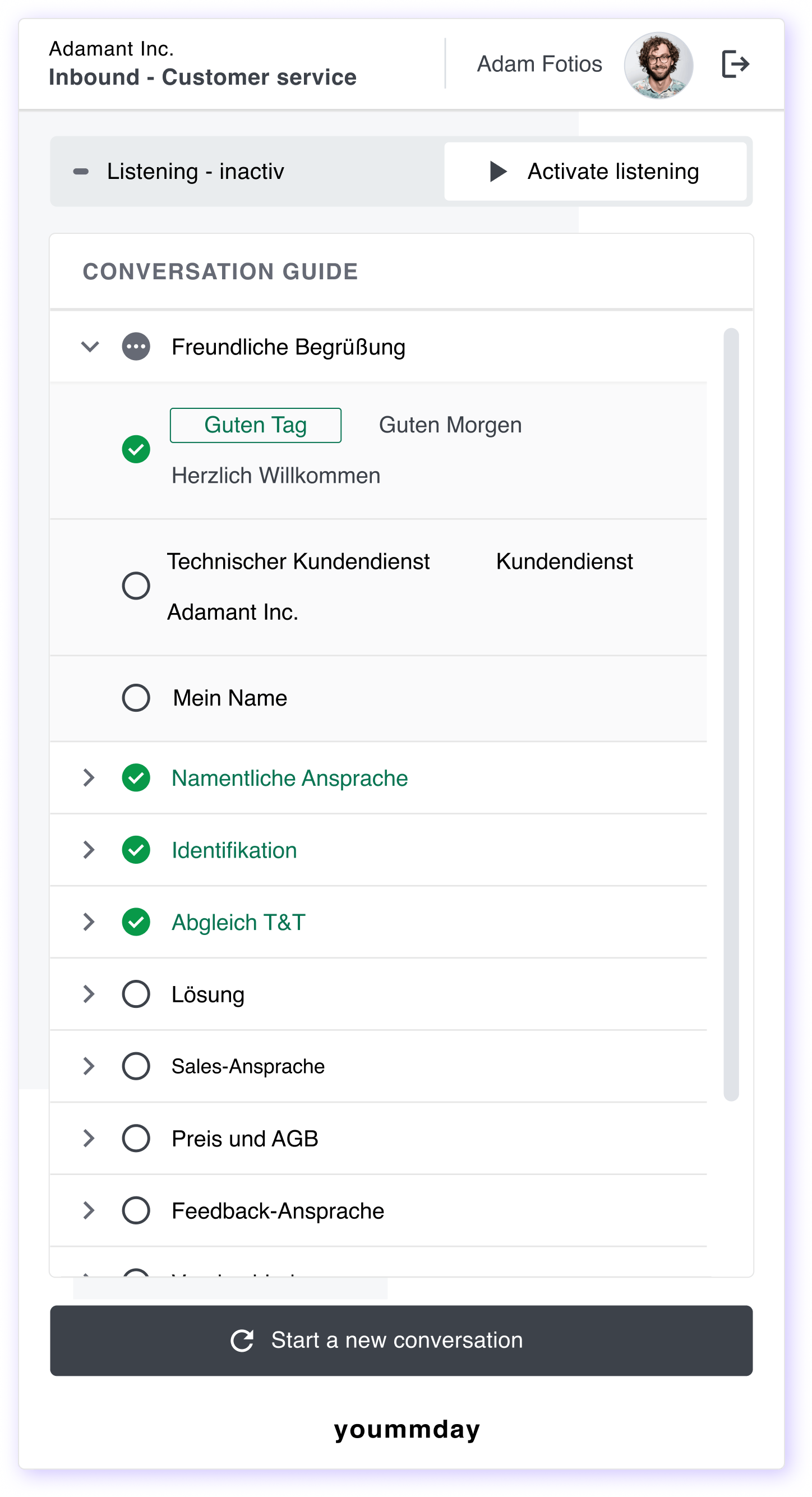 AI Assistent Call Center