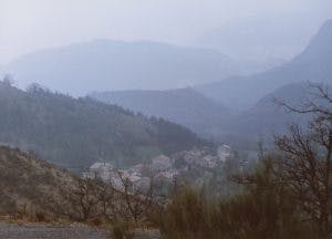 Вид с вершины горы, 1991